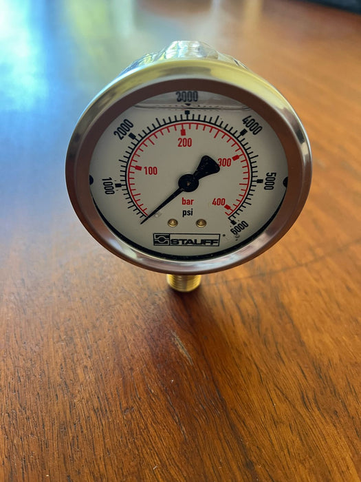 Stauff manómetro SPG-063-06000-05-S-N04