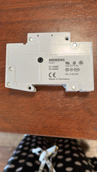 Siemens interruptor MCB de un solo polo 5SX21 C16