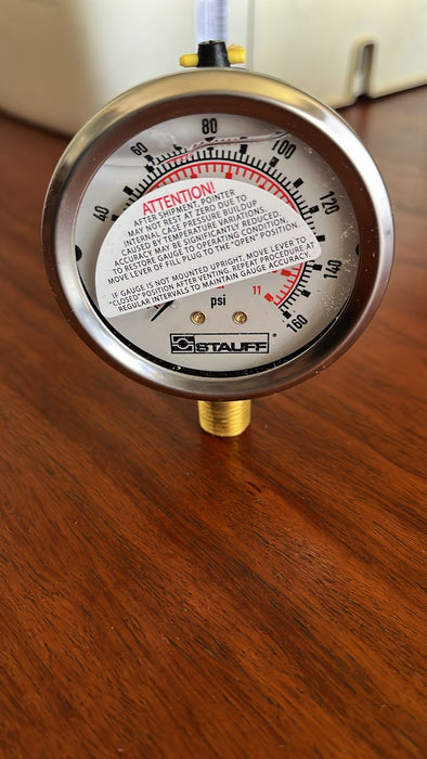 Stauff manómetro SPG-063-00160-05-S-N04  MAT 6100083378