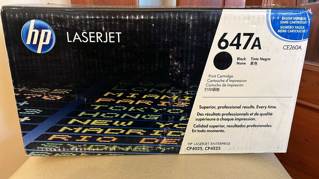 HP Toner LaserJet Negro 647A CE260A Oferta!!!