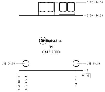 Manifold Sun Hydraulics EPC/Y — LM Hydraulic Store