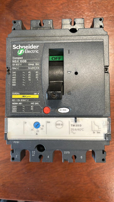 Schneider Electric COMPACT cortacircuitos NSX100B LV430310