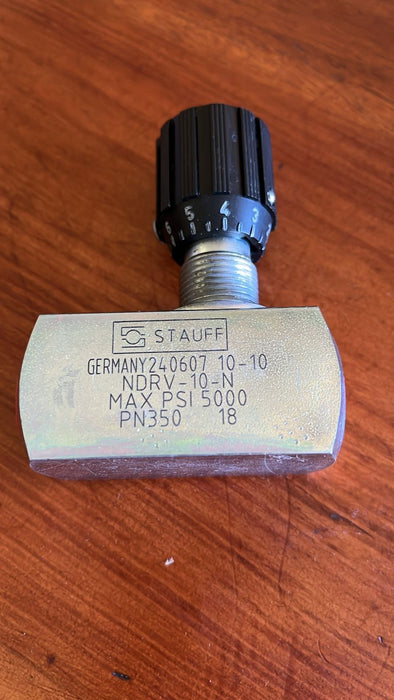Stauff Válvula de control de flujo NDRV-10-N