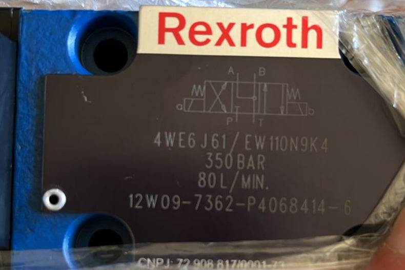Rexroth R900558642 Válvula direccional de corredera  4WE6G61/EW110N9K4
