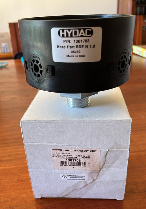 HYDAC 1301703 BDE Base  200/400/2000 N 1.0