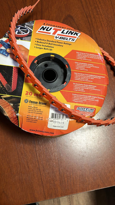 Fenner Drives NuTLink V-Belt A/13 20 Mts código L01A20