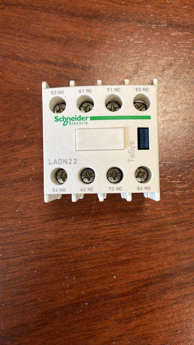 Schneider Electric bloque auxiliar contacto TeSys D Series LADN22